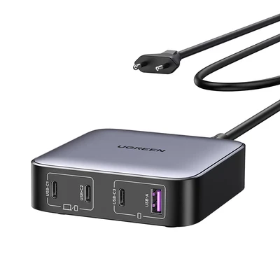 Abbildung von UGREEN Nexode 100W USB C Ladegerät Mehrfach Netzteil 4 Port GaN Charger PPS 45W kompatibel mit MacBook Pro/Air, Surface Pro, iPhone 16 Pro Max/ 16/15 Pro/Pro Max, Galaxy S24 Ultra, S23 usw.