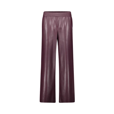 Abbildung von Betty &amp; Co Schlupf MIT Weitem Stoffhose, Damen, Größe: 42, Dark aubergine