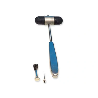 Abbildung von Gima Latex freier Neurohammer, Dejerine Classic, mit Edelstahlgriff, Nadel und Agesimeter, 31254