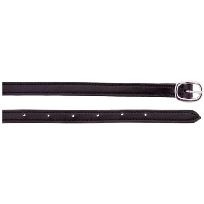 Abbildung von BR Sporenriemen Leder Edelstahl Schnalle Schwarz 13mm