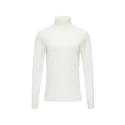 Abbildung von s.Oliver Black Label Feiner Rollkragen Strickpullover, Damen, Größe: 38, Ecru