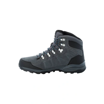 Abbildung von Jack Wolfskin Refugio Texapore MID M Hikingschuh, Herren, Größe: 44.5, Grey / black Schuhe