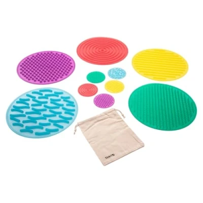 Abbildung von TickiT 54517 SiliShapes Sensory Circle Set