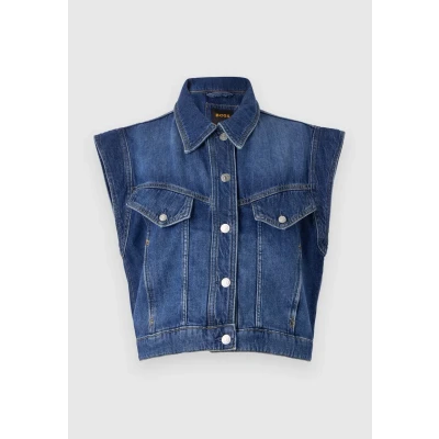 Abbildung von BOSS Weste, Damen, Größe: XS, Light/pastel blue