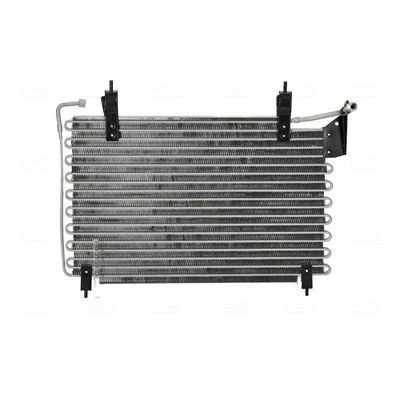 Abbildung von NISSENS 94399 Klimakondensator ohne Trockner Aluminium 648 R 134a
