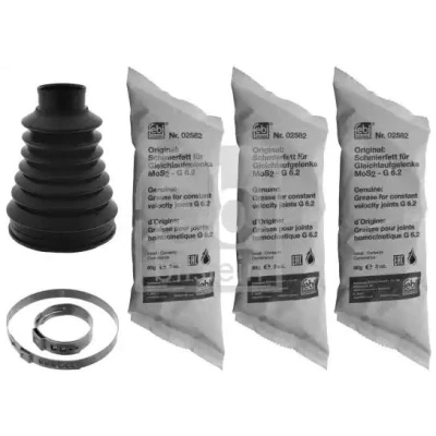Abbildung von FEBI BILSTEIN 100403 Achsmanschette Thermoplast PEUGEOT: 106 II Hatchback