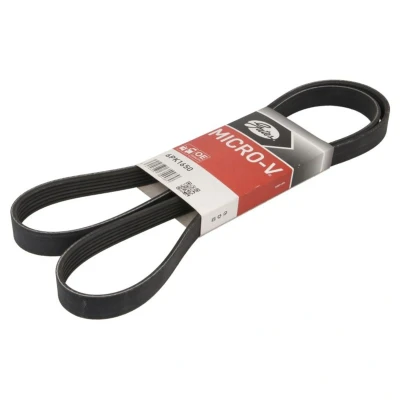 Abbildung von GATES 6PK1650 Keilrippenriemen 1650 6 Polyester, EPDM (Ethylen Propylen Dien Kautschuk) RoadMax Value Line CITROËN: XM II Hatchback, Xantia Estate