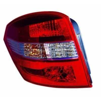 Abbildung von ABAKUS 551 1980R UE Rückleuchte rechts äusserer Teil P21W, P21/5W, PY21W Rot ohne Lampenträger, Glühlampe