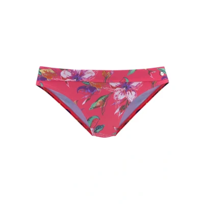 Abbildung von Lascana Bikinihose, Damen, Größe: 44, Rot bedruckt