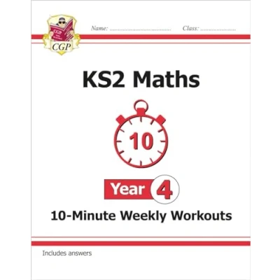 Abbildung von KS2 Year 4 Maths 10 Minute Weekly Workouts (CGP Maths)