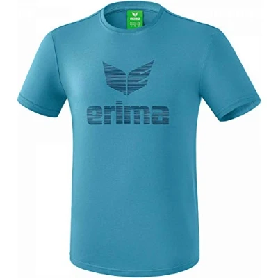 Abbildung von ERIMA Kinder T shirt Essential Shirt, hellgrau melange/twist of lime, 152, 2081803