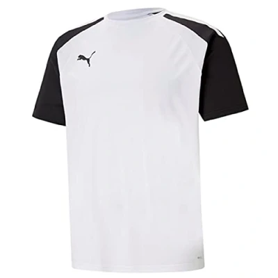 Abbildung von Puma Fussball Sport Tshirt, Herren, Größe: Large, Weissschwarz