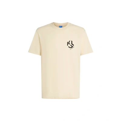 Abbildung von Karl Lagerfeld Jeans Monogram Tshirt print, Herren, Größe: Large, Wood ash