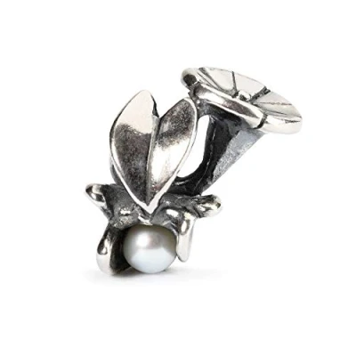 Abbildung von Trollbeads Damen Bead 925 Sterling Silber weiß TAGBE 00035