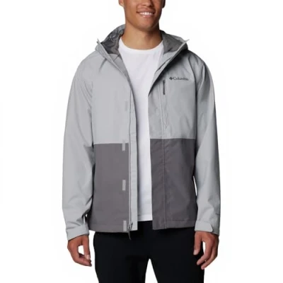 Abbildung von Columbia HIKEBOUND Jacket Regenjacke / wasserabweisende Jacke, Herren, Größe: XL, Grey/city grey