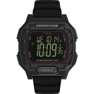 Abbildung von Timex Chronograph »RIDGE« Quarzuhr, Armbanduhr, Herrenuhr, Silikonarmband, Stoppfunktion,digital