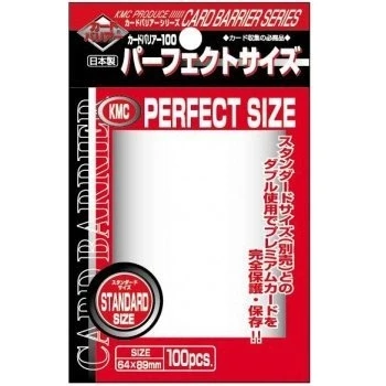 Abbildung von KMC Sammelkartenhüllen in perfekter Größe, Deckschutz, Standardgröße 64 x 89 mm 10 Sets, Packungen/insgesamt 1000 Blatt Japan Import hergestellt