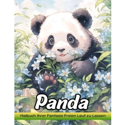 Abbildung von Panda: Malbuch Für Erwachsene Mit Panda Zum Stressabbau Und Zur Entspannung