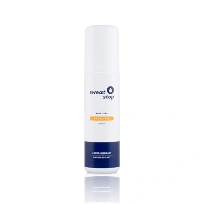 Abbildung von SweatStop Aloe Vera Sensitive Antitranspirant Rücken &amp; Körper Comfort Spray 100ml gegen Schwitzen für empfindliche Haut Anti Schweiß Antiperspirant Deo Sie Ihn 24 48h Sicherheit