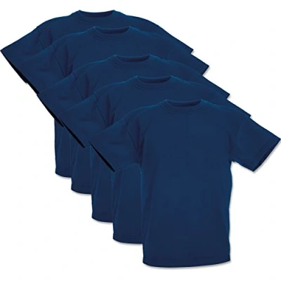 Abbildung von Fruit of the Loom Childrens Valueweight T Shirt 5 Pack