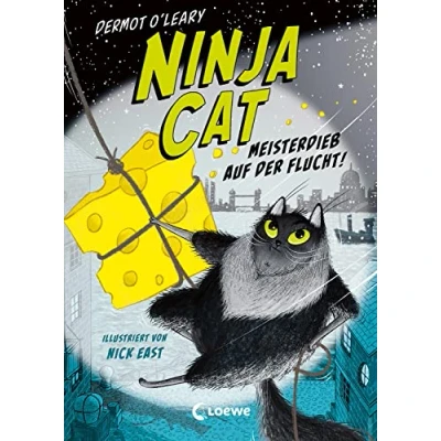 Abbildung von Ninja Cat (Band 2) Meisterdieb auf der Flucht!: Begib dich das zweite Abenteuer mit Katze Toto Humorvolles Kinderbuch zum Selberlesen ab 8 Jahren