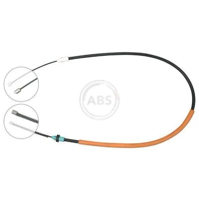 Abbildung von A.B.S. K16657 Handbremsseil 1336 Trommelbremse für Links /Rechtslenker RENAULT: CLIO 2, 2 Kasten