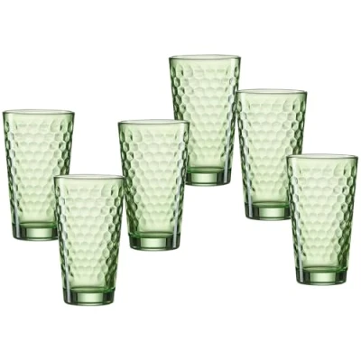 Abbildung von Ritzenhoff &amp; Breker Longdrinkgläser Set Favo, 6 teilig, Grün, Glas