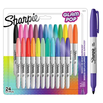 Abbildung von Sharpie Permanent Marker Fein Glam Pop 24 St