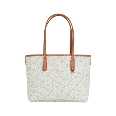 Abbildung von Tommy Hilfiger Monoplay MINI TOTE Handtasche, Damen, Größe: One Size, Green