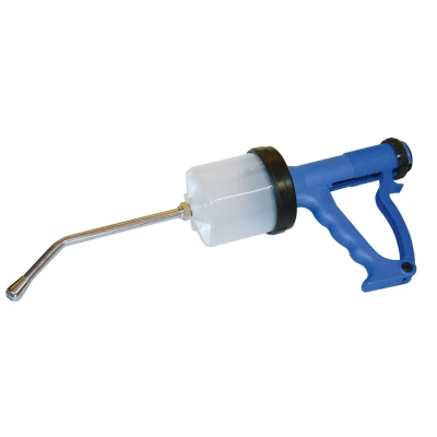 Abbildung von Kerbl Eingabespritze Drencher manuell Blau 300ml