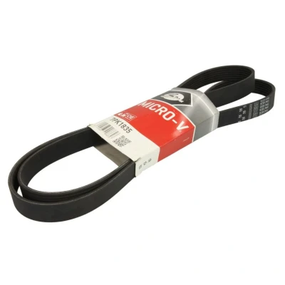 Abbildung von GATES 7PK1835 Keilrippenriemen 1835 7 Polyester, EPDM (Ethylen Propylen Dien Kautschuk) RoadMax Value Line OPEL: Vivaro A Van, Movano Minibus