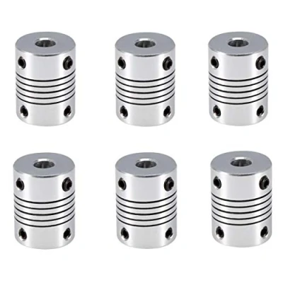 Abbildung von JZK 6 x Flexible Kupplungen Wellenkupplung 5mm bis 8mm Kupplung für 3D Drucker RepRap CNC Maschine