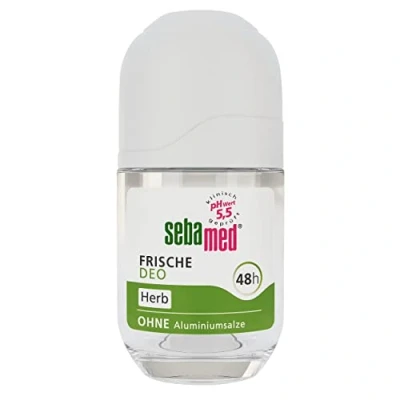 Abbildung von Sebamed Frische Deo herb Roll on, zuverlässiger Schutz vor Körpergeruch, 48h Wirkung, langanhaltende Frische, ohne Aluminiumsalze, 50 ml