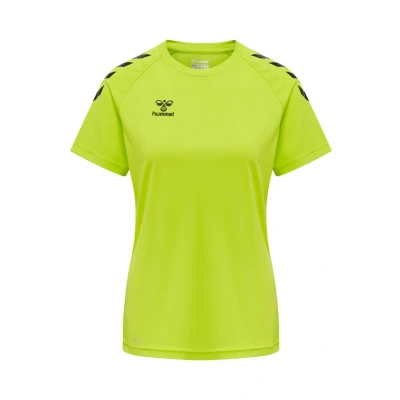 Abbildung von Hummel Sport Tshirt, Damen, Größe: XS, Lime popsicle