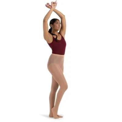 Abbildung von Capezio Damen Ultra Hold Footed Tight, Light Suntan, XL EU