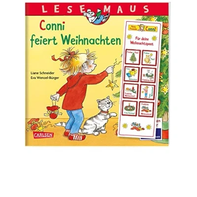 Abbildung von LESEMAUS 58: Conni feiert Weihnachten: Bilderbuchgeschichte für Kinder ab 3 mit tollem Extra die Weihnachtspost (58)