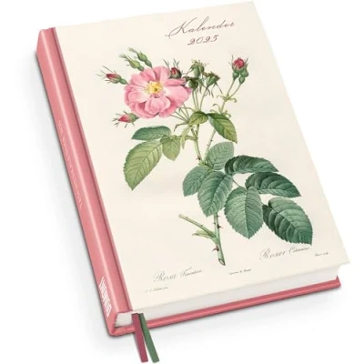 Abbildung von Redoutés Rosen Taschenkalender 2025 ¿ Terminplaner mit Wochenkalendarium Format 11,3 x 16,3 cm