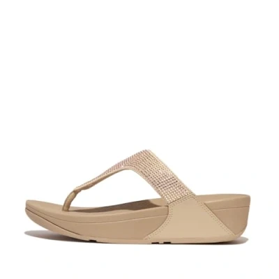 Abbildung von FitFlop Damen flip Flops, Latte Beige, 39 EU