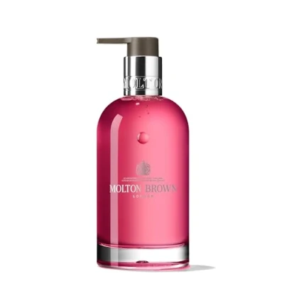 Abbildung von Molton Brown Fiery Pink Pepper feine flüssige Handseife Glasflasche 200 ml