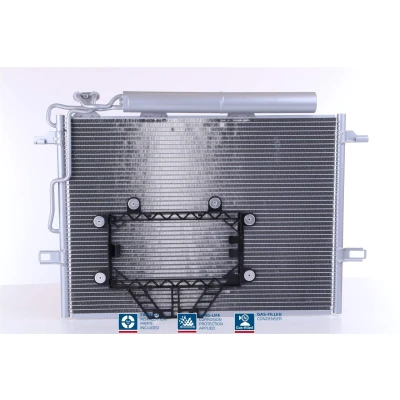 Abbildung von NISSENS 940325 Klimakondensator mit Trockner Aluminium 628 R 134a MERCEDES BENZ: CLS Coupe, E Class T modell, Saloon
