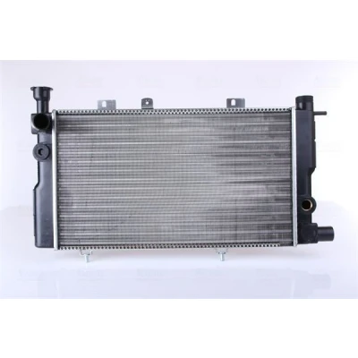 Abbildung von NISSENS 63425 Kühler, Motorkühlung Aluminium 470 287 33 Kühlrippen mechanisch gefügt PEUGEOT: 205 Convertible, II Hatchback