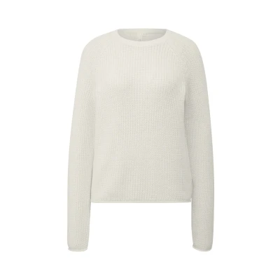 Abbildung von QS Strickpullover, Damen, Größe: Large, Ecru