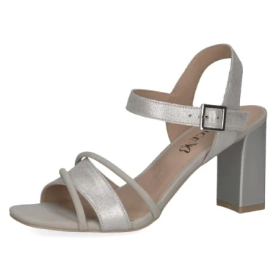 Abbildung von Caprice Riemensandalette, Damen, Größe: 40, Silver comb Schuhe