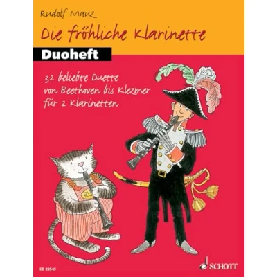 Abbildung von Die fröhliche Klarinette: Duoheft. 2 Klarinetten. Spielbuch.