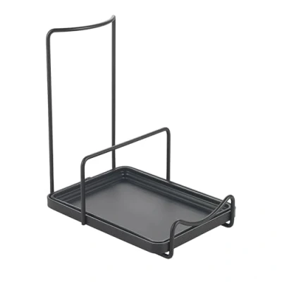 Abbildung von METALTEX 352908000 Tokyo Lava Deckel und Löffelablage Topfdeckelhalter, Metall, Schwarz