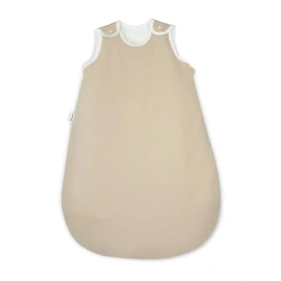 Abbildung von Ehrenkind® Babyschlafsack Schlafsack Rund 2.5 TOG Bio Baumwolle Ganzjahres Baby Gr. 74/80 Farbe Beige Oeko Tex winter und Sommer Kinder
