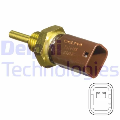 Abbildung von DELPHI TS10488 Kühlmitteltemperatursensor FIAT: Seicento / 600 Hatchback