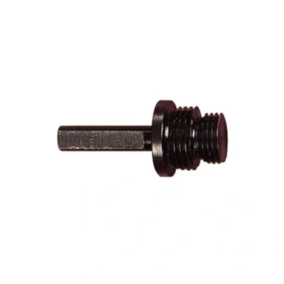 Abbildung von Starrett Lochsäge Dorn HSS Bimetall Lochsägen A19 Kompatibel mit A1, A2 oder A10 Blisterverpackung Dornschraube Stahl Zentrierbohrer 4,7 mm Lochvergrößerung