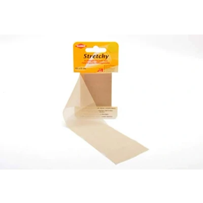 Abbildung von Kleiber + Co.GmbH Stretchy Aufbügel Flicken, 100% Polyester, beige, 40 x 6 0,05 cm
