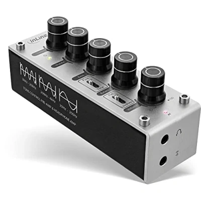 Abbildung von InLine 99201I AmpEQ Hi Res AUDIO Kopfhörer Verstärker und Equalizer, 3,5mm Klinke, USB powered